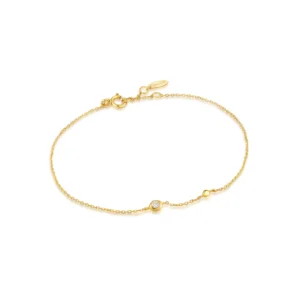 Bracelet en or 14kt Magma avec un diamant